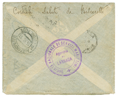 1911 SOCIETA NAZIONALE DI SERVIZI MARITTIMI / AGENZIA DI LARNACA + ALEXANDRETTE OSTERR. POST On Reverse Of Envelope From - Other & Unclassified
