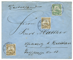 "KANUS" : 1911 3pf(x2) + 5pf Canc. KANUS On Envelope To GERMANY. Vvf. - Sonstige & Ohne Zuordnung