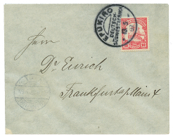 EPUKIRO : 1907 10pf Canc. EPUKIRO On Envelope To FRANKFURT. Vvf. - Sonstige & Ohne Zuordnung