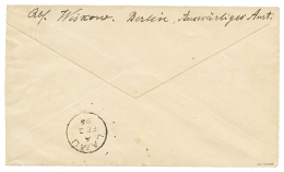 "LAMU" : 1895 GERMANY 20pf Canc. BLANKENBURG On Envelope To LAMU. Verso, British Cachet LAMU. Superb. - Sonstige & Ohne Zuordnung