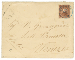 CONGO BELGE : 1894 50c Canc. BANANA On Envelope To "S.M FORMOSA", VENEZIA(ITALY). Vvf. - Other & Unclassified