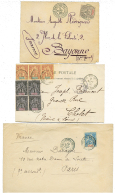 1901/06 Lot 2 Lettres + 1 Carte De TOMBOUCTOU SOUDAN. TB. - Autres & Non Classés