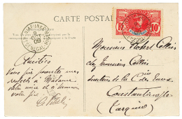 "NIAFUNKE" : 1909 10c Obl. NIAFUNKE HT SENEGAL-NIGER Sur Carte Pour CONSTANTINOPLE(TURQUIE). TB. - Autres & Non Classés