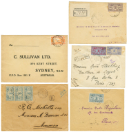 1922/34 Lot 5 Lettres Commerciales. TB. - Autres & Non Classés