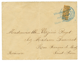 1904 COUPE Du 30c(n°80) Obl. DIEGO-SUAREZ Sur Enveloppe Pour ST PIERRE ILE DE LA REUNION. Arrivée Au Verso. T - Sonstige & Ohne Zuordnung