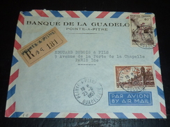 LOT IMPORTANT De 87 ENVELOPPES DE GUADELOUPE DE 1954 à 1998 CACHETS A DATES, FLAMMES ETC...- LETTRE MARCOPHILIE - Lettres & Documents