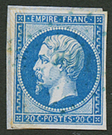 KERASSUNDE : 20c(n°14) TB Margé Obl. PC 4011 Bleu De KERASSUNDE. Frappe Lisible De Ce Cachet Rare. Cote 700&e - Autres & Non Classés