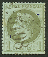 1c Lauré(n°25) Obl. GC 5108 De SIDI-MOUSSA. RARETE Sur 1c. Superbe. - Autres & Non Classés