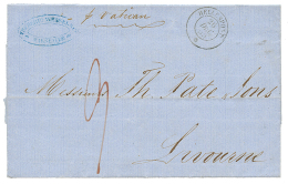 "HELLESPONT" 1855 Cachet Rare HELLESPONT 26 Dec 55 Sur Lettre De MARSEILLE Pour L' ITALIE. TTB. - Other & Unclassified