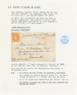 POSTE MARITIME EXTREME ORIENT 4 Lettres + 1 Fragment (TIGRE) Montées Sur Feuille Exposition. TB. - Sonstige & Ohne Zuordnung