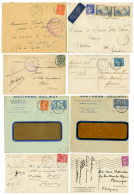 POSTE MARITIME - 1901/38 Superbe Lot De 45 Lettres + 2 DEVANTS Avec Oblitération MARITIME Et PAQUEBOTS. TTB. - Other & Unclassified
