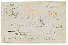 SAVOIE - MANQUE DE TIMBRE : 1870 T.16 GRESY + P.P Sur Enveloppe. TTB. - Autres & Non Classés