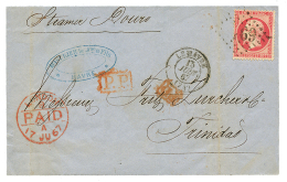 1867 80c(n°24) Sur Lettre Du HAVRE Pour TRINIDAD. TB Destination. TB. - Autres & Non Classés
