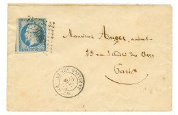 1855 20c(n°14) Obl. AOCL + ARMEE D'ORIENT Bau Cal Sur Enveloppe Pour PARIS. TB. - Andere & Zonder Classificatie