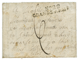 2eme GRANDE ARMEE : 1813 N°22 GRANDE ARMEE Sur Lettre Avec Texte De MAGDEBOURG. Rare. TB. - Sonstige & Ohne Zuordnung