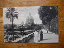 Italie , Roma , Sua Santità Nei Giardino Vaticana - Parchi & Giardini