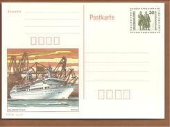 DDR P109/02 MS Arkona-Rostock - Postcards - Mint