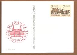 DDR P93a SOZPHILEX 85 - Cartes Postales - Neuves