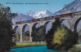 FRUTIGEN → Express-Zug Auf Dem Kanderviaduct, Schöne Karte Ca.1920 - Frutigen