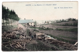 6 - GOUVY - Les Scieries Et Le Chantier André * En Couleurs* RRR - Gouvy