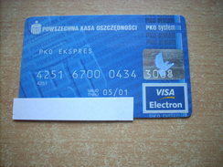 Credit Card No 7!!! Poland!!! - Tarjetas De Crédito (caducidad Min 10 Años)