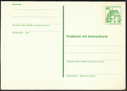 Germany Berlin / Postkarte Mit Antwortkarte - Postkaarten - Ongebruikt