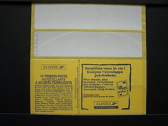 CARNET TIMBRE FICTIF N° YVERT TF3Aa AVEC DATE DU 18.06.97 PRESSE N°7 (TF 3Aa) - Essais, Non-émis & Vignettes Expérimentales