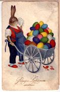 Anthropomorphic Dressed RABBITS BUNNIES Easter.Vintage. HWB PC. - Otros & Sin Clasificación