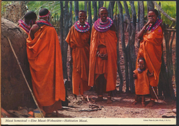 °°° 1170 - ZAMBIA - MASAI HOMESTEAD - With Stamps °°° - Zambie