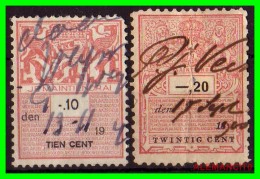 NETHERLANDS  (  PAISES BAJOS  SELLOS  FISCALES - Revenue Stamps