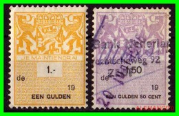 NETHERLANDS  (  PAISES BAJOS  SELLOS  FISCALES - Fiscales