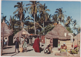 Afrique,africa,dahomey,benin, Pres Togo,COTONOU,1967,village,plis - Benin