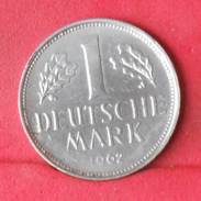 GERMANY FEDERAL REPUBLIC 1 MARK 1962 J -    KM# 110 - (Nº17987) - 1 Mark