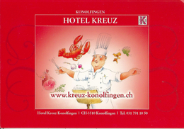 Konolfingen - Hotel Kreuz  (Werbekarte)          2005 - Konolfingen