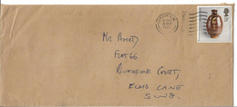 Great Britain Airmail 1987 Pot By Bernard Leach, Studio Pottery 18p To Pakistan - Brieven En Documenten