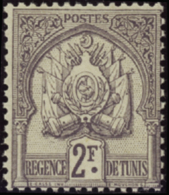 N°  27 2f Violet-gris Qualité: ** Cote: 400  € - Altri & Non Classificati