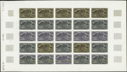 N°  29 12f Phylica Feuille De 25 Timbres Qualité: ** Cote: 1500  € - Andere & Zonder Classificatie