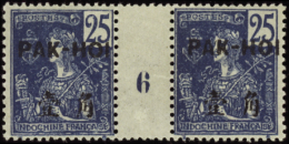 N°  24 25c Bleu Millésime 4 (gomme Coloniale) Qualité: ** Cote: -330 € - Altri & Non Classificati