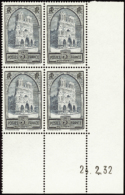 N°  259 3f Cathédrale De Reims 24-2-32 Qualité: ** Cote: 710  € - Andere & Zonder Classificatie