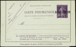 N°  141 CLPPRP3 30c Semeuse Violet Surcharge Spécimen Qualité:  Cote: 375  € - Otros & Sin Clasificación