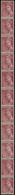 N°  35 70c Mercure Lilas-rose Bande Verticale De 11 Timbres Qualité: ** Cote: 1400  € - Altri & Non Classificati