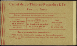 N°  199 C48  50c Semeuse Lignée Qualité: ** Cote: 170  € - Otros & Sin Clasificación