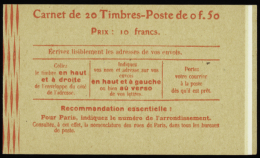 N°  199 C48  50c Semeuse Lignée (numéroté) Qualité: ** Cote: 170  € - Otros & Sin Clasificación