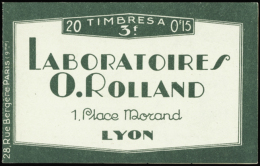 N°  189 C2  15c Semeuse Brun (Laboratoire O.Rolland) Qualité: ** Cote: 400  € - Otros & Sin Clasificación