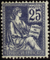 N°  118 25c Bleu Foncé Qualité: ** Cote: 560  € - Altri & Non Classificati