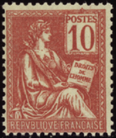 N°  116 10c Rouge Qualité: ** Cote: 200  € - Altri & Non Classificati