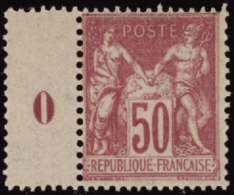 N°  104 50c Rose Bdf Qualité: ** Cote: 375  € - Altri & Non Classificati