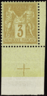 N°  86 3c Bistre-jaune Bdf Croix De Repère Qualité: ** Cote: 330  € - Andere & Zonder Classificatie