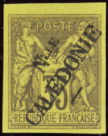 N°  18 A 35c Violet-noir Sur Jaune Qualité: (*) Cote: 120  € - Altri & Non Classificati