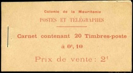 N°  21 Marchands 10c Carnet De 20 Timbres (g. Coloniale) Qualité: ** Cote: 900  € - Otros & Sin Clasificación